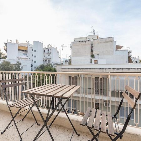 Cozy And Fresh Apt Close To Metro Athen Exterior foto