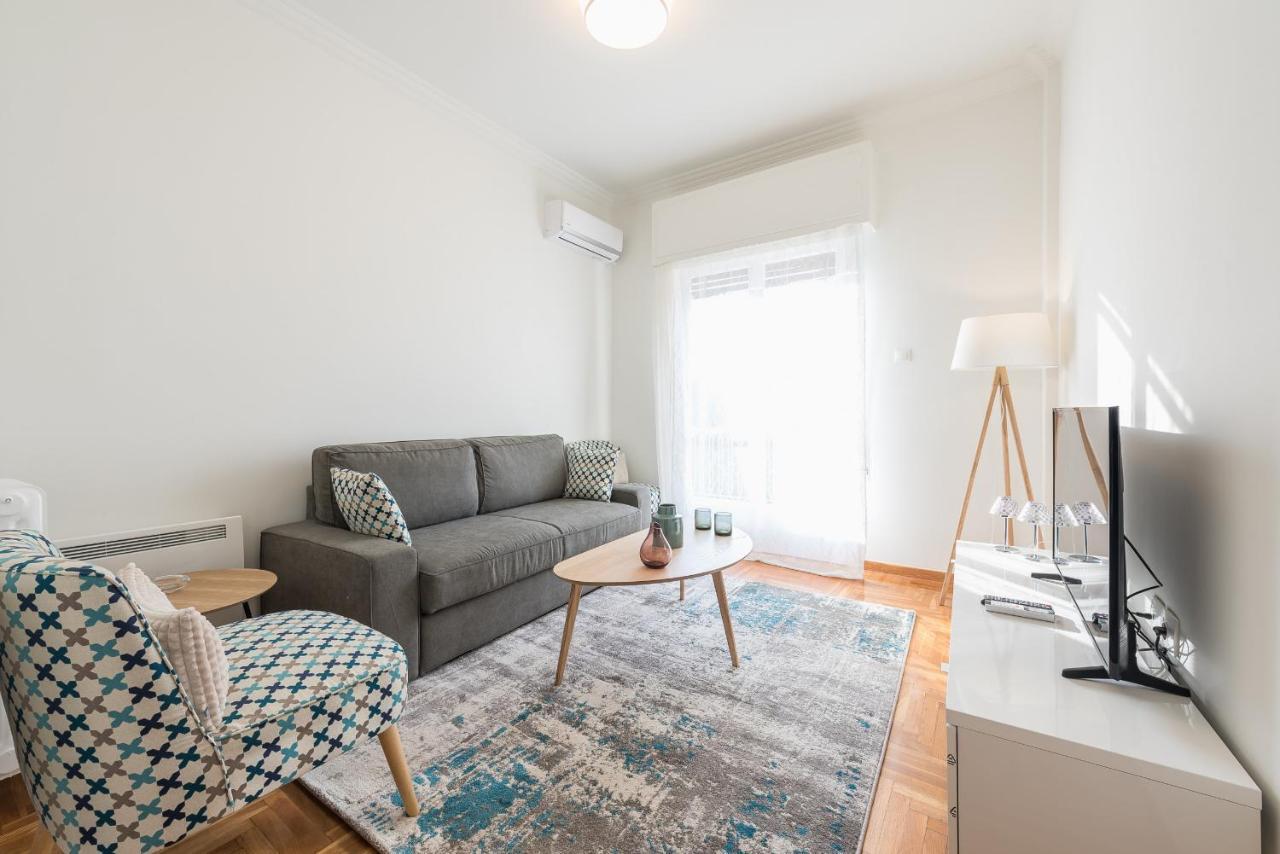 Cozy And Fresh Apt Close To Metro Athen Exterior foto